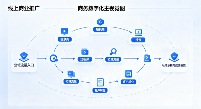周口市线上商业推广怎么做？全域流量闭环搭建与低成本转化实战指南